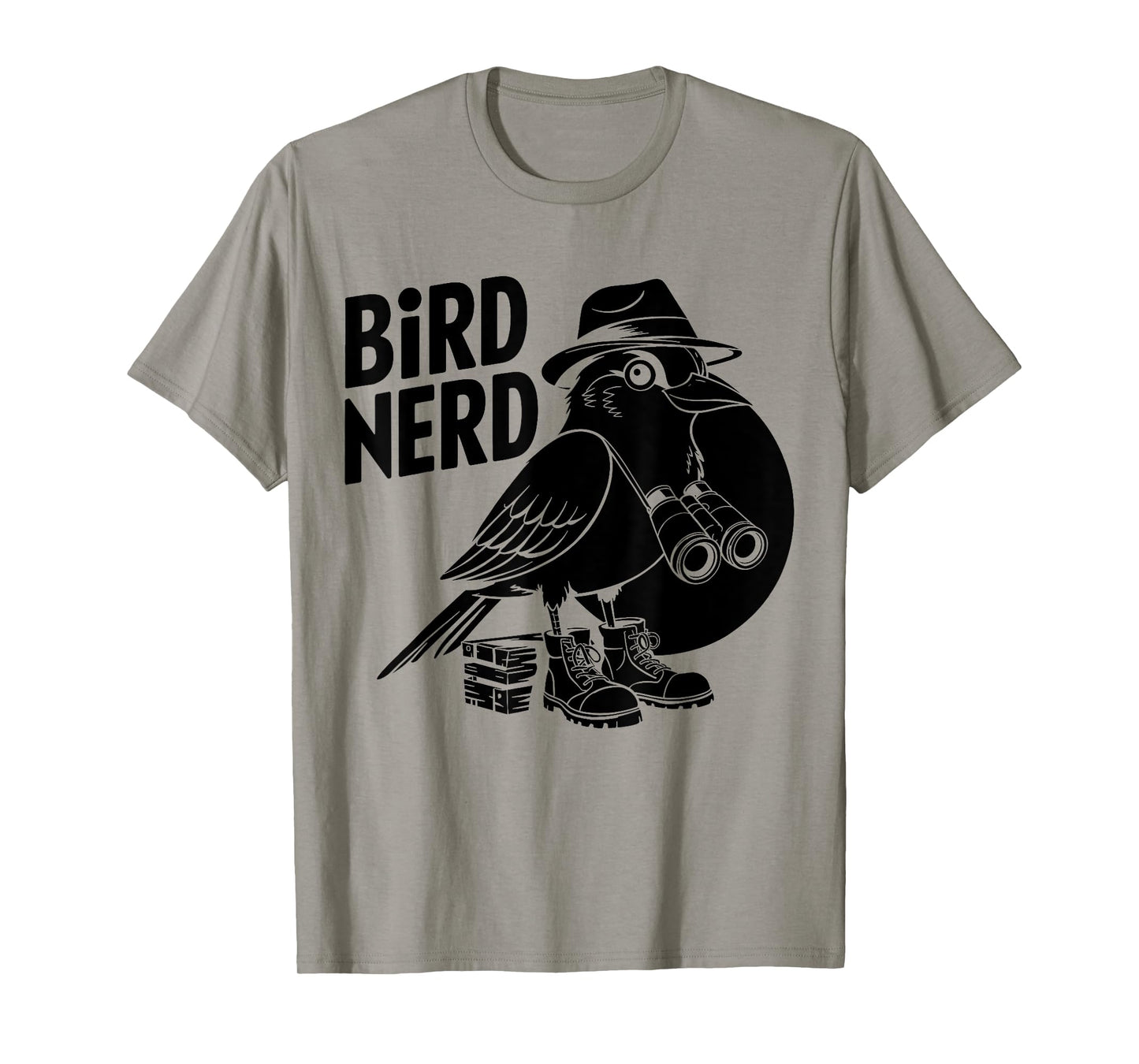 Bird Nerd Funny Bird Watching Birding Bird Lover Watcher T-Shirt