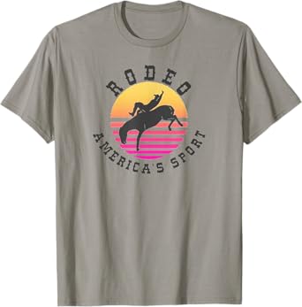 Rodeo America's Sport Bareback Bronc Riding T-Shirt