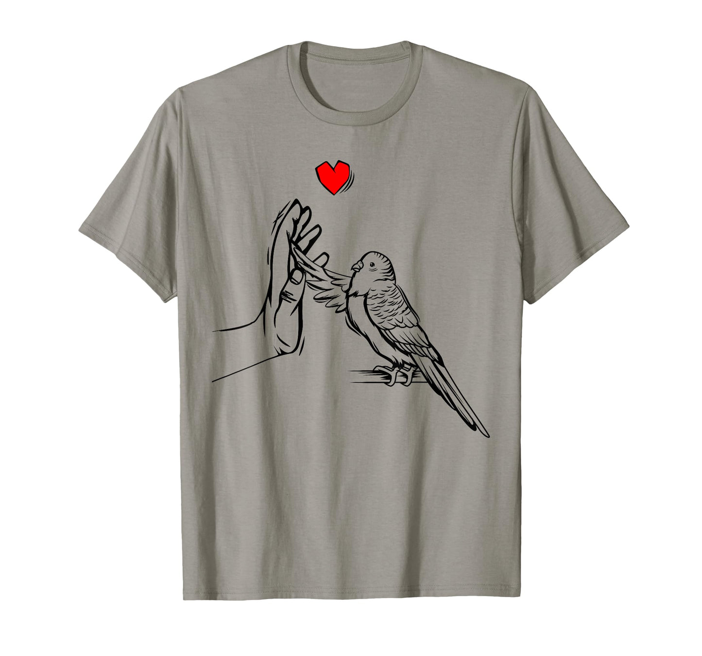 Budgie Love Parakeet Budgerigar Womens Gift T-Shirt