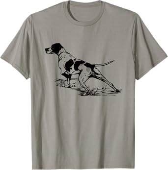 English Pointer Dog T-Shirt Hunting Dog Tee Shirt Men Women Girls Kids T-Shirt
