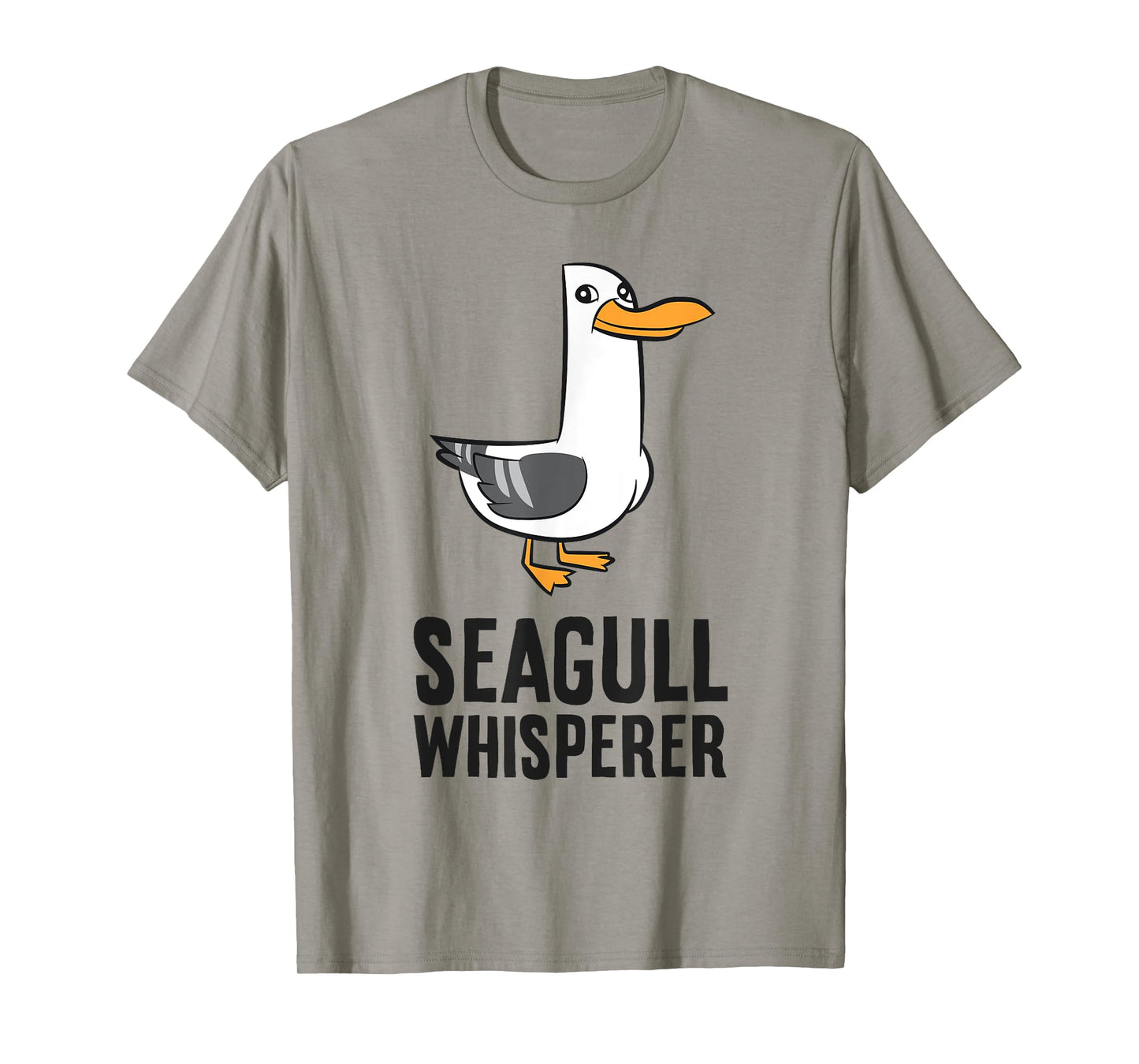 Seagull Bird Ocean Funny Seabird Seagull Whisperer T-Shirt