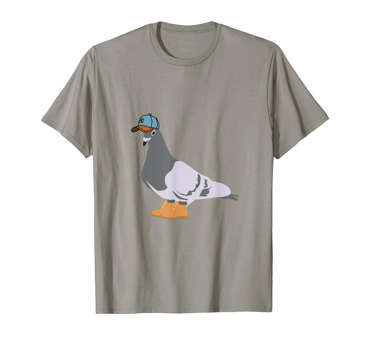 New York City Pigeon Bird Baseball Cap Boots T-Shirt