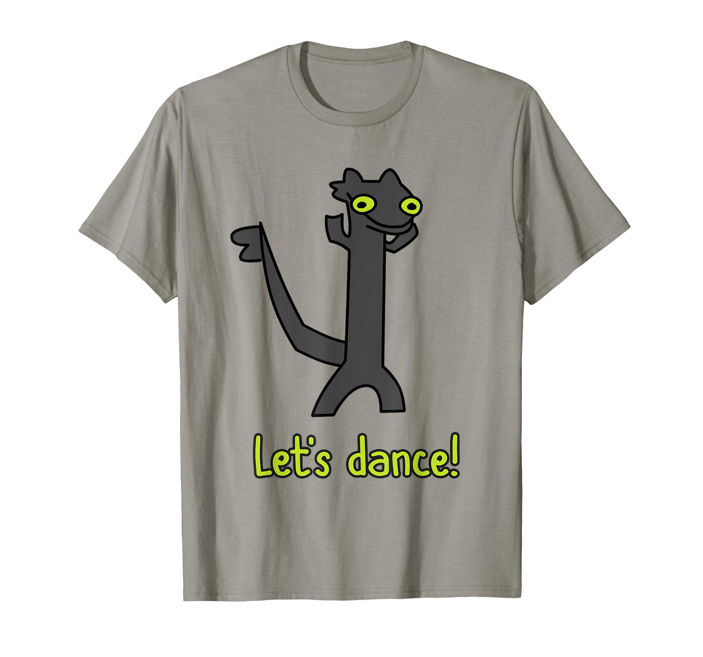 Funny Cartoon Kids Dragon Dance Meme Let's Dance T-Shirt