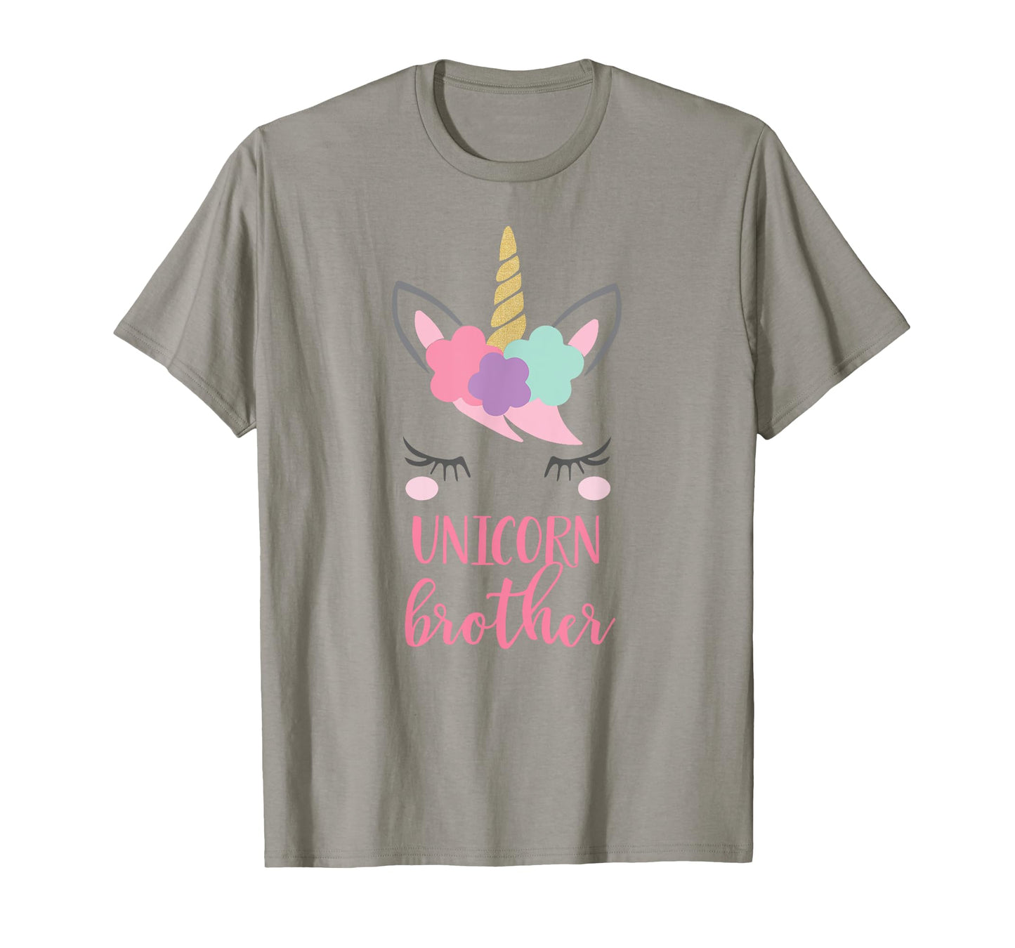 Unicorn Brother Shirt, Brother of the Birthday Girl Gift T-Shirt