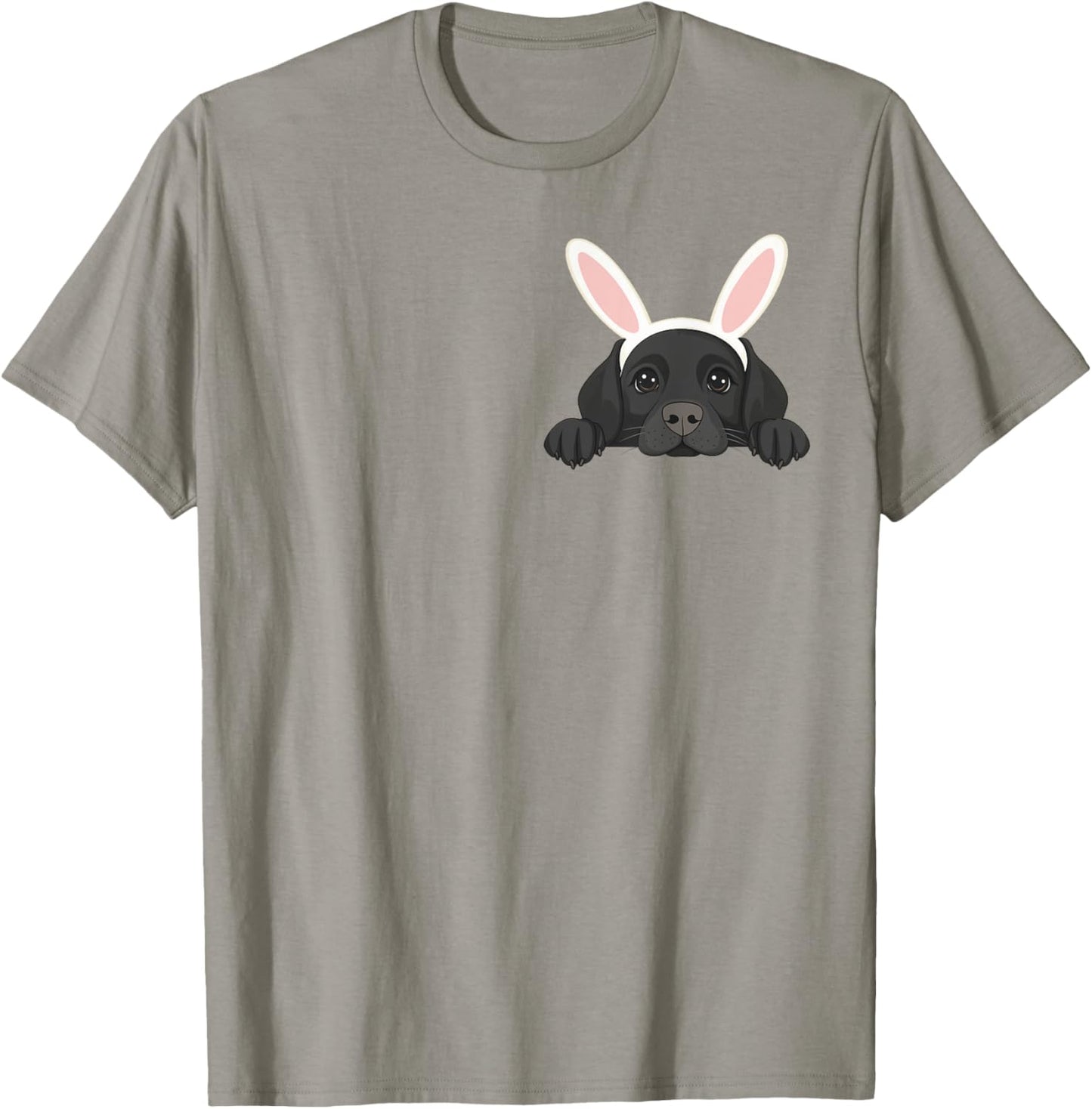 Easter Labrador Retriever Cute Dog Lab Easter Bunny Ears T-Shirt