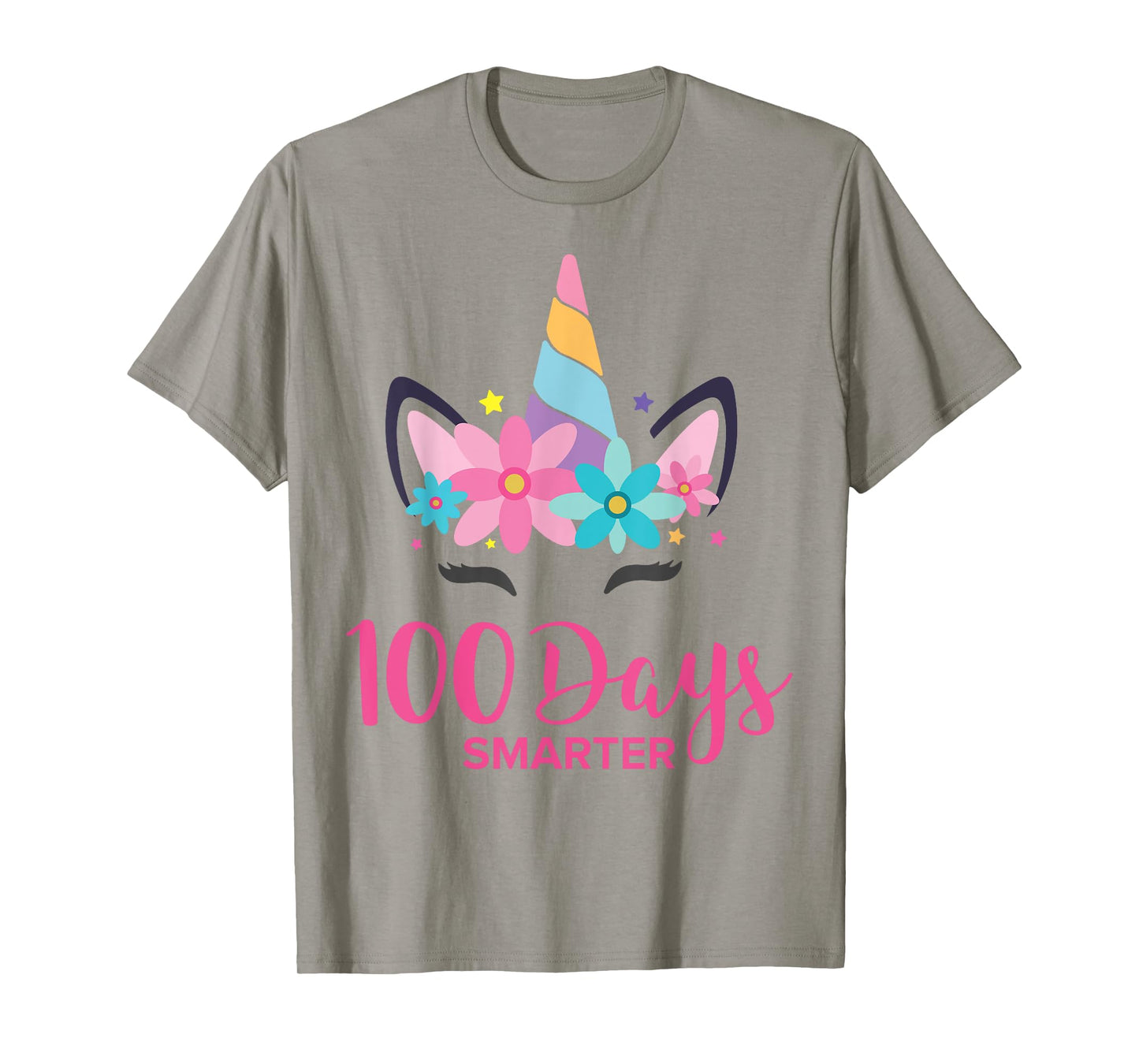 100 Days of School Unicorn Girls Costume T-Shirt