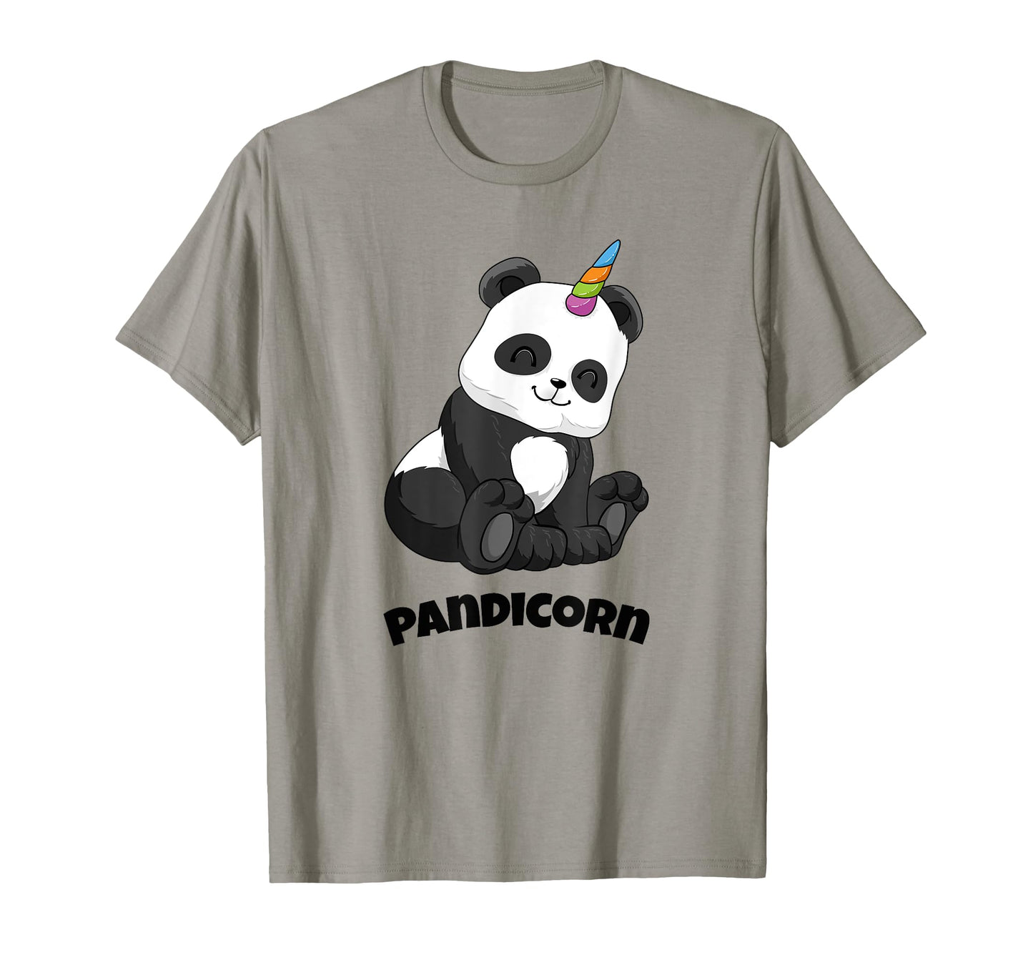 Pandicorn Unicorn Shirt Panda Lover Bear Rainbow Girl T-Shirt