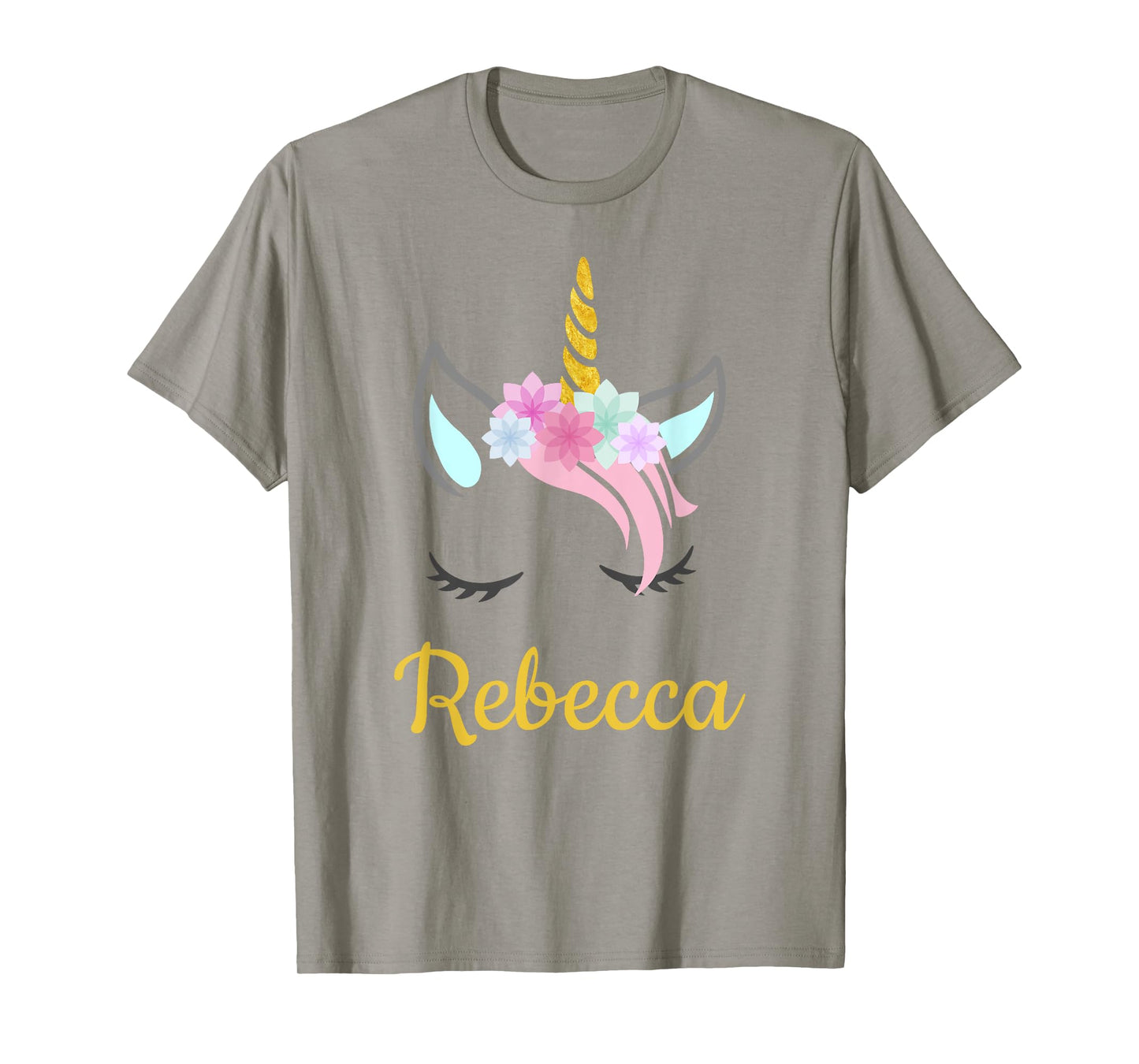 Rebecca Unicorn Name Shirt for Rebecca