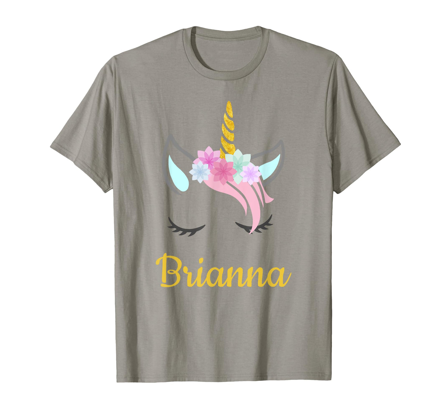 Brianna Unicorn Name Shirt for Brianna