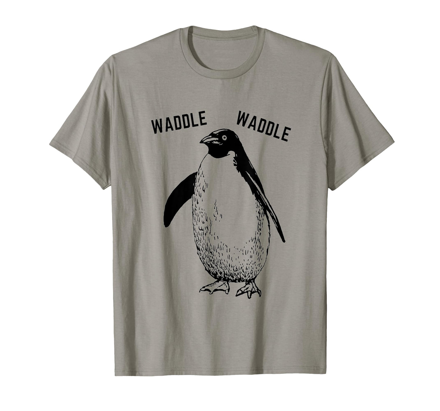 Waddle Waddle Penguin Shirt, Cute Funny Penguin T-Shirt T-Shirt