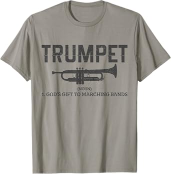 Trumpet Definition Funny Marching Band Musician Gift T-Shirt