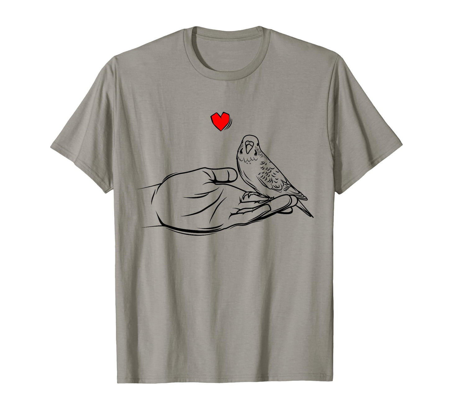 Budgie Love Parakeet Budgerigar Women T-Shirt White Small