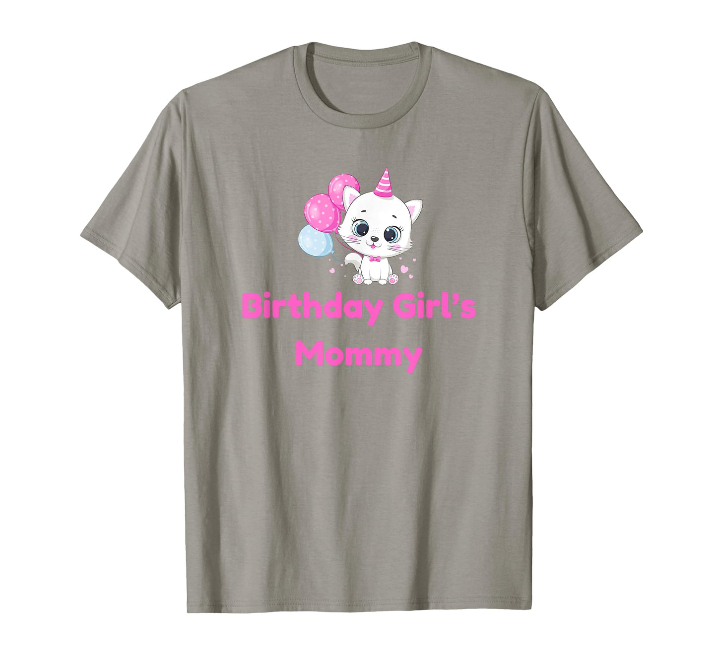 Birthday Girl's Mommy daughter mom family matching T-Shirt