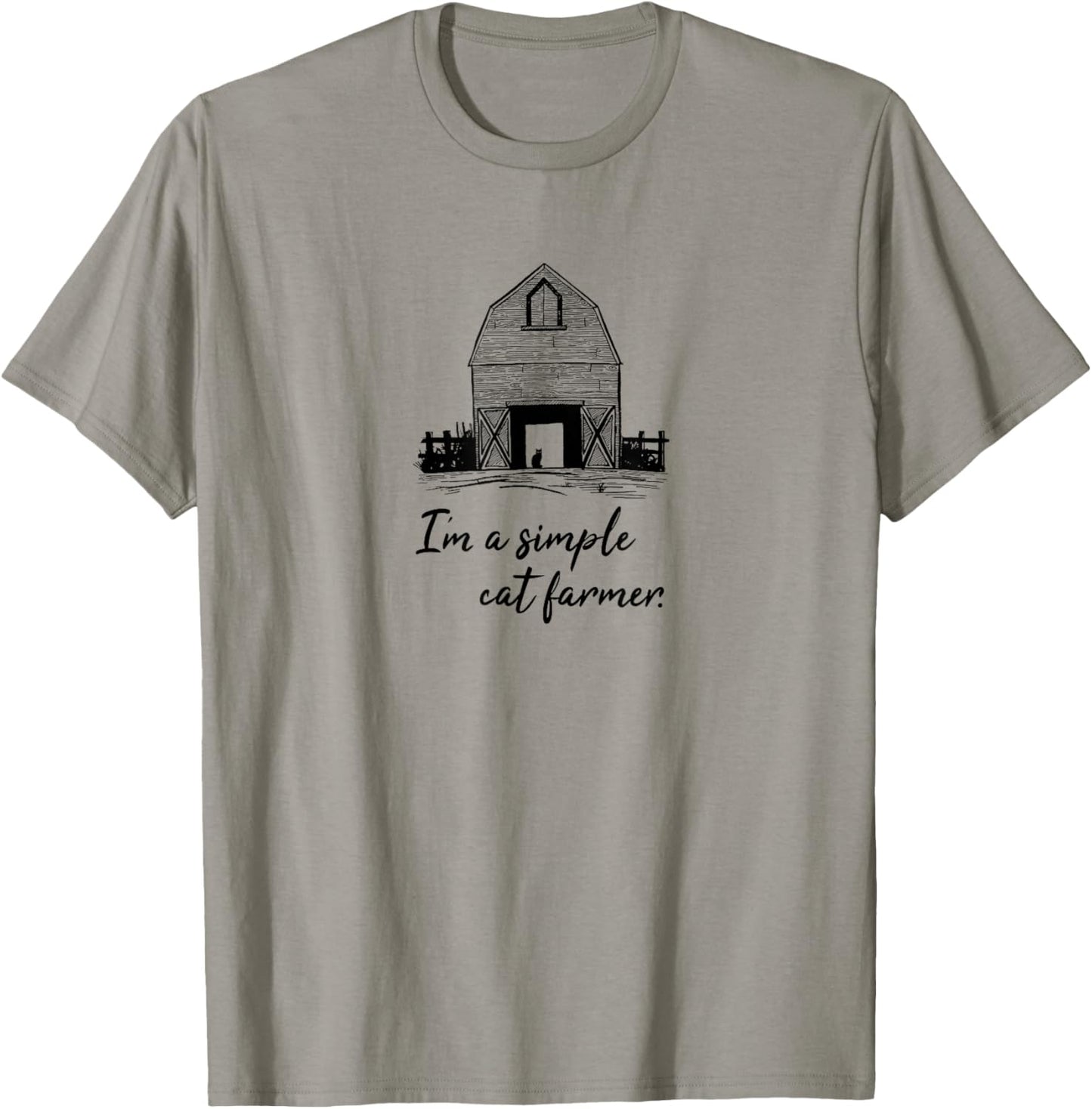I'm a simple cat farmer T-Shirt