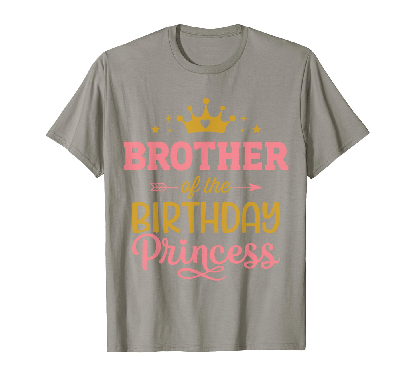 Brother of the birthday princess girl matching family party T-Shirt