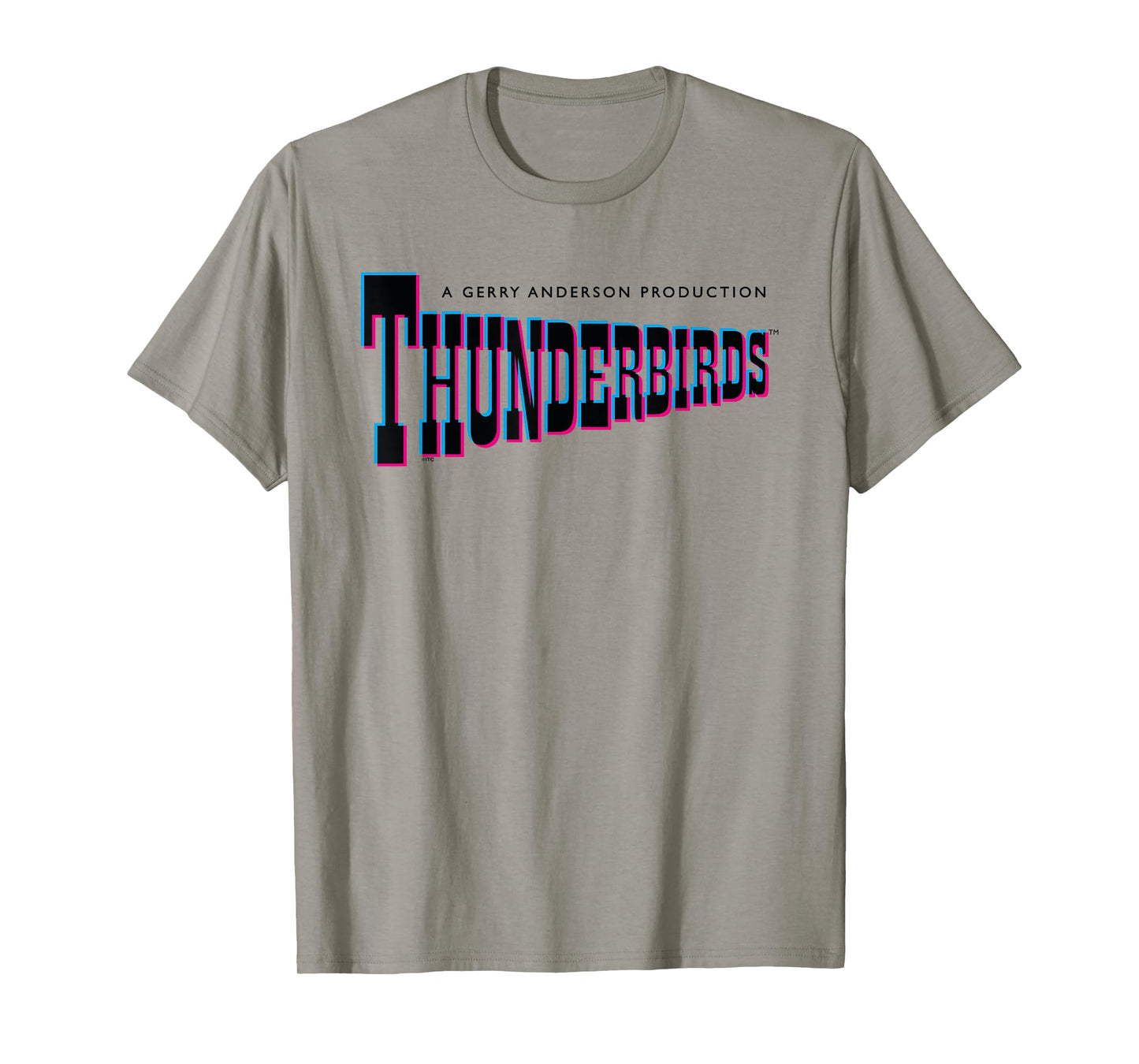 Thunderbirds 3D Style Classic Text Logo T-Shirt