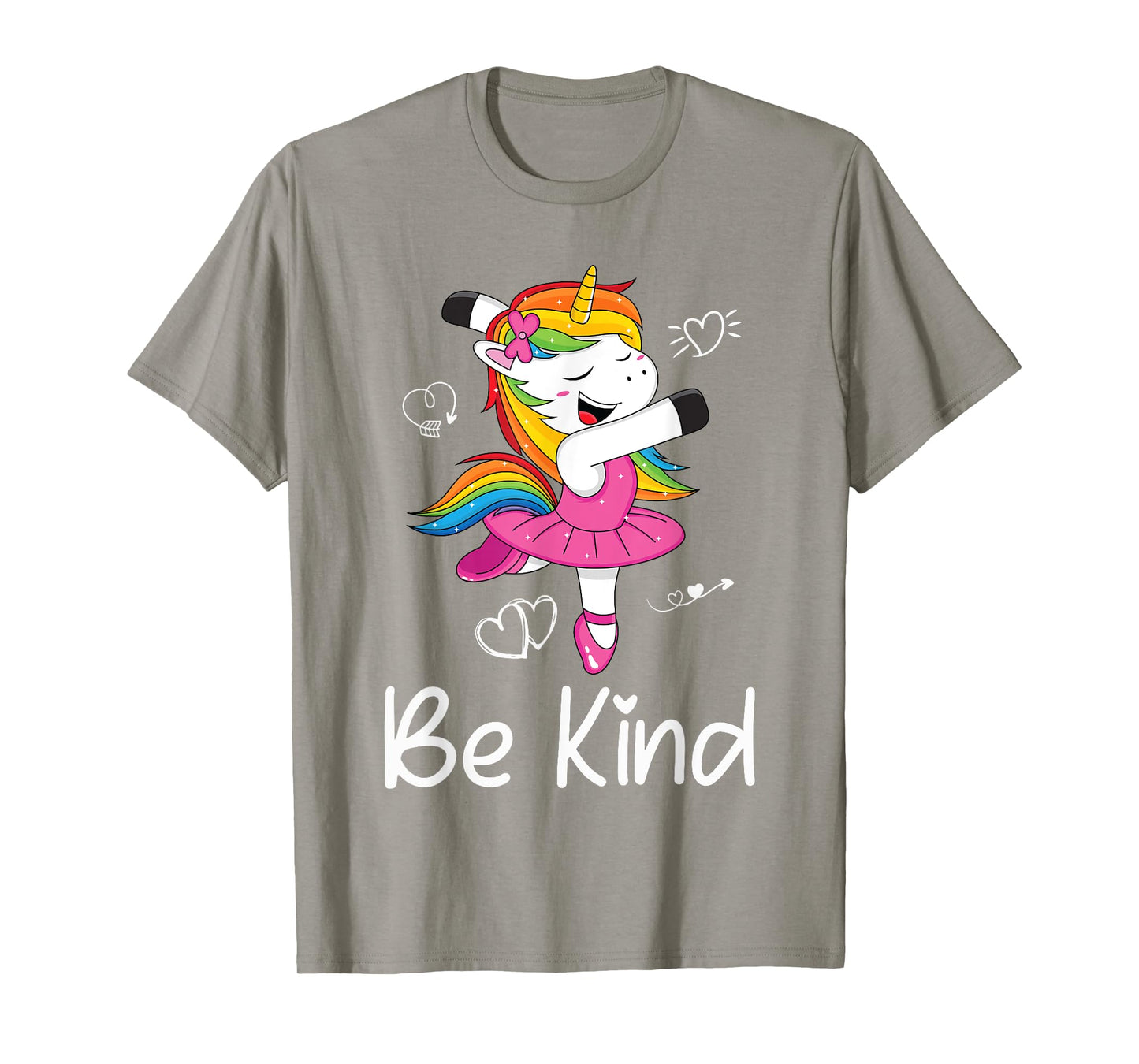 Dancing Unicorn Kids Be Kind Anti Bullying Unity Day Orange T-Shirt