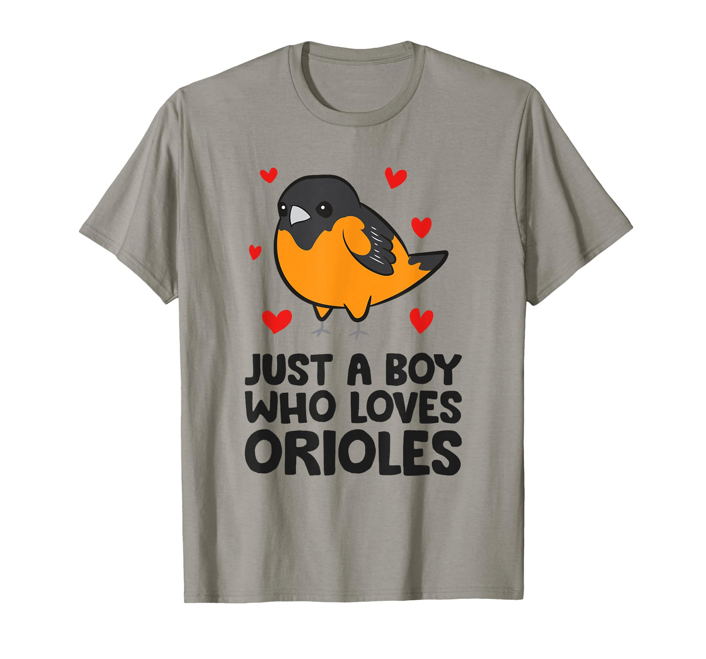 Just a Boy Who Loves Orioles T-Shirt