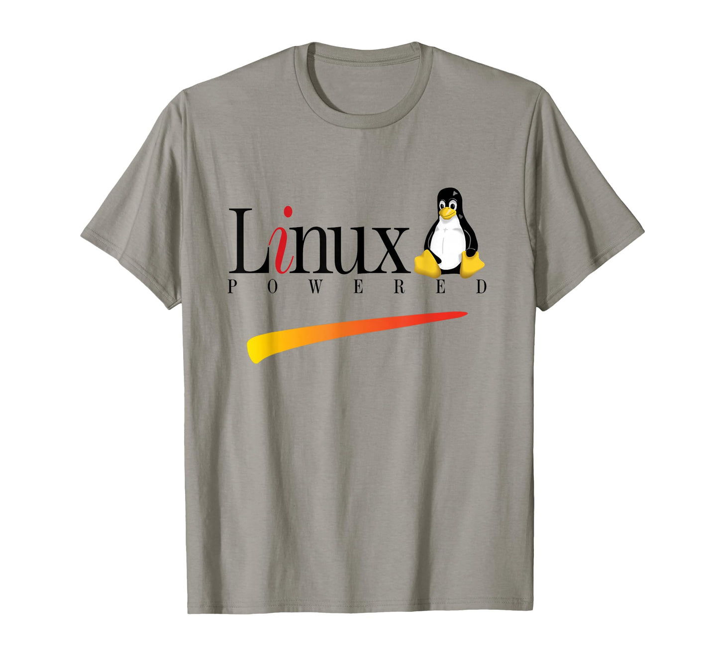 Linux Os T-Shirt Powered by Linux Tux Penguin Tee-Shirt T-Shirt