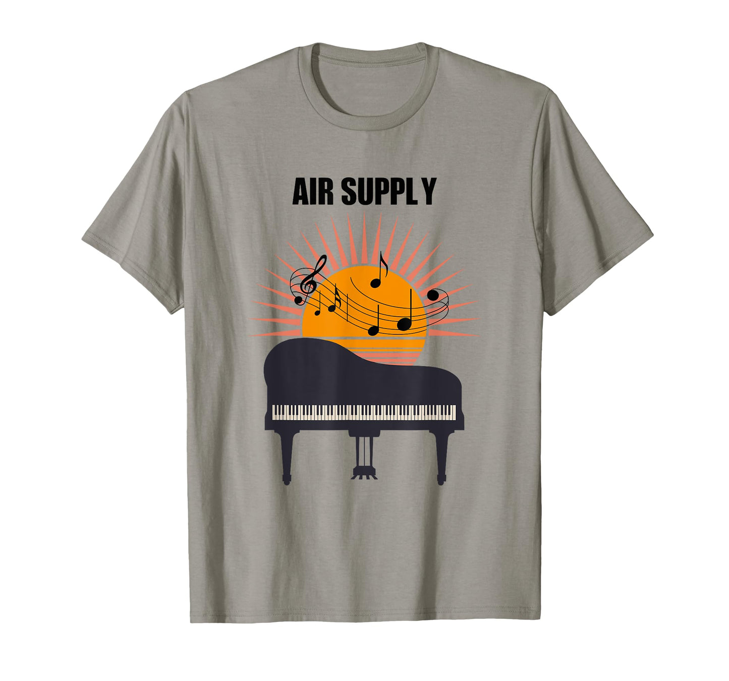 Air Supply Piano T-Shirt