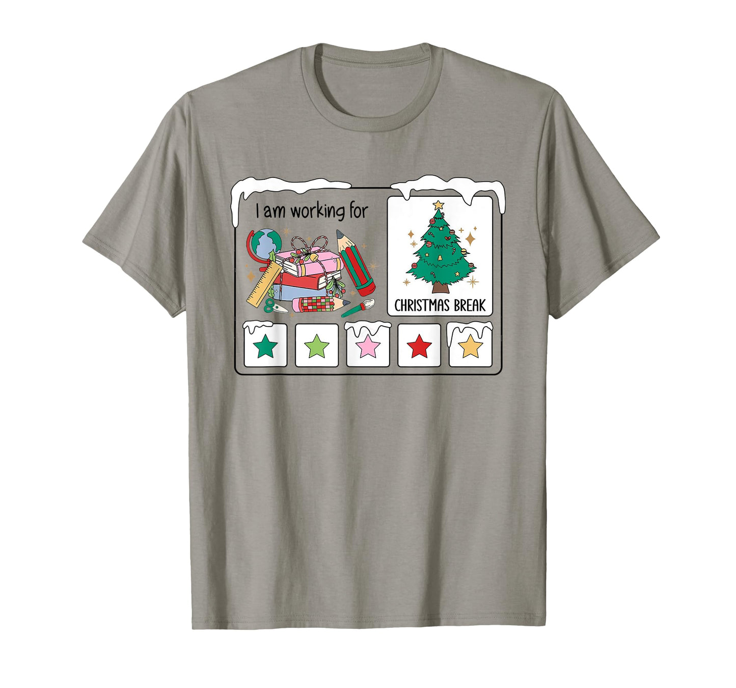 I Am Working For Christmas Break Special Education Teacher T-Shirt