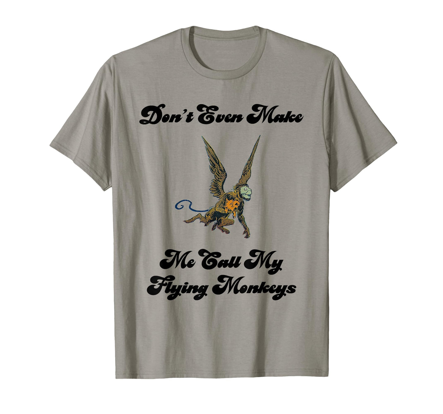 Wizard Flying Monkey T-Shirt Funny T-Shirt