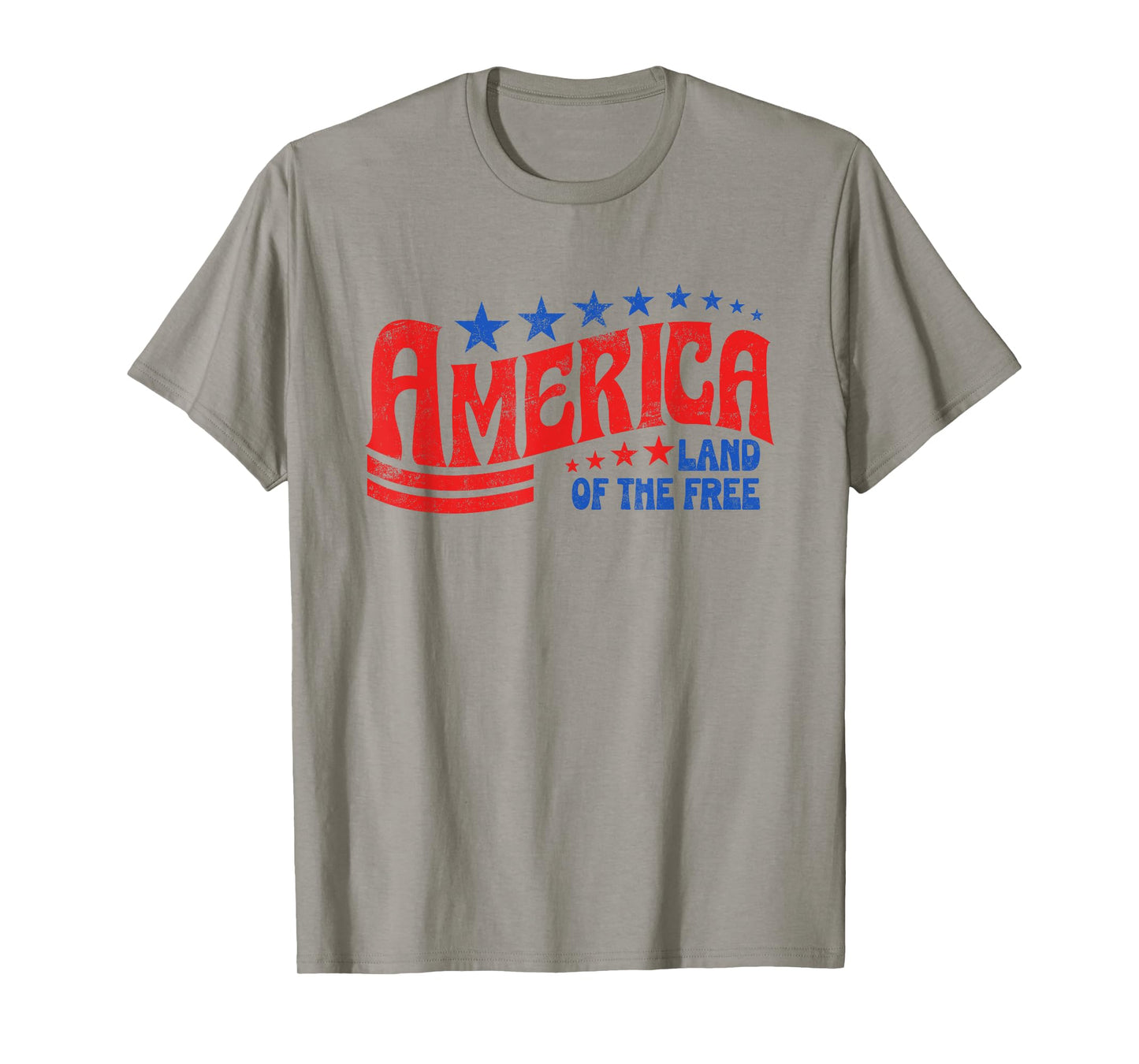 America 1776 Land Of The Free Patriotic Freedom 4th Of July T-Shirt