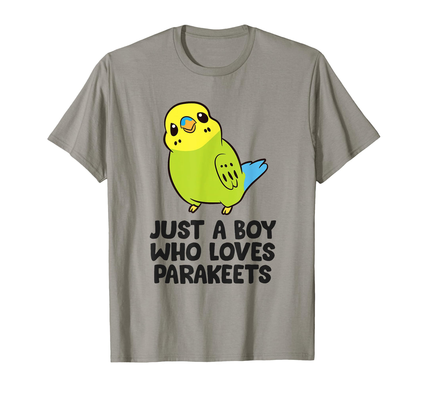 Parakeet Boy Just a Boy Who Loves Parakeets T-Shirt