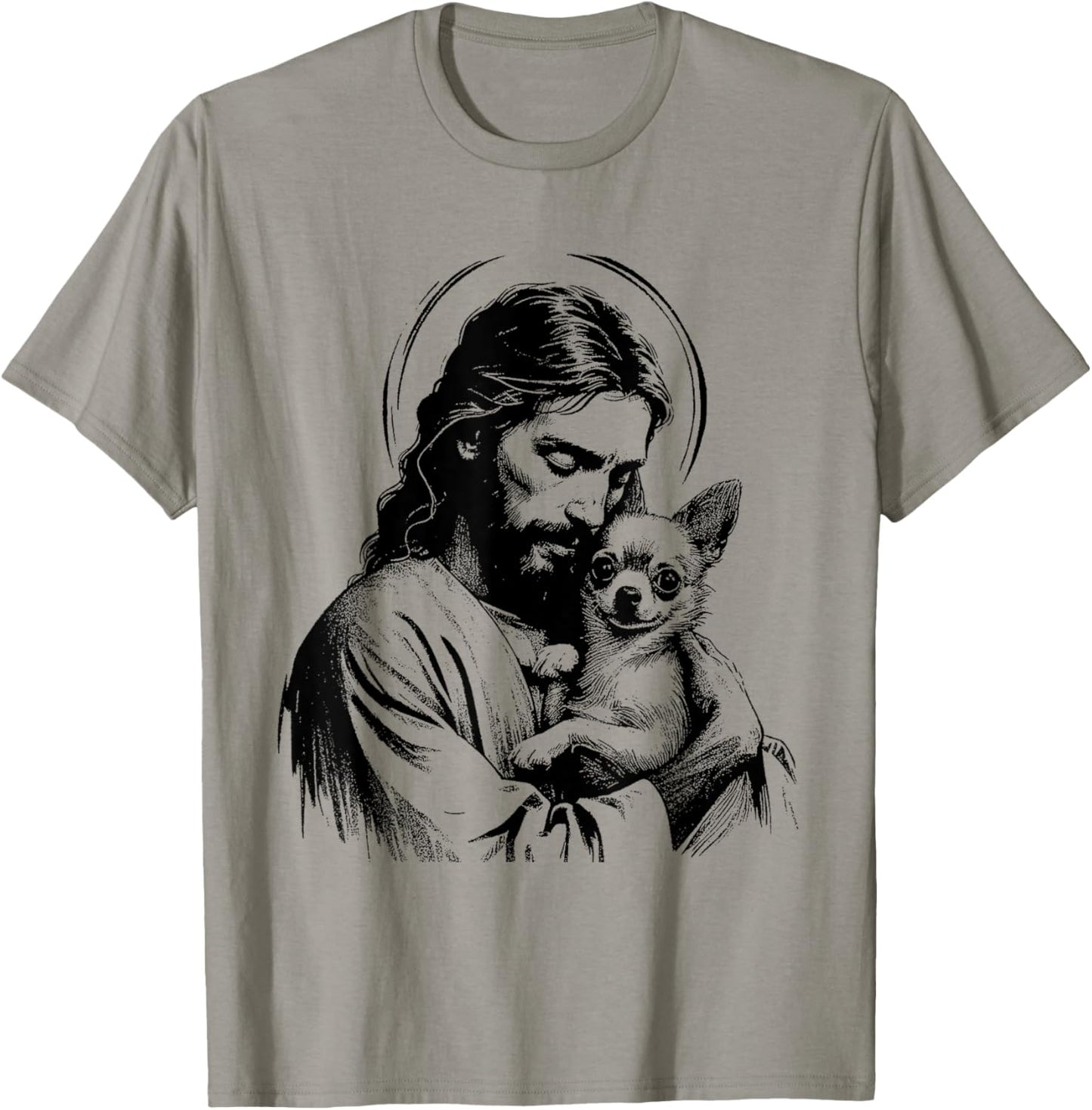 Jesus Chihuahua Dog - Funny Christian Religious Dog Lover T-Shirt