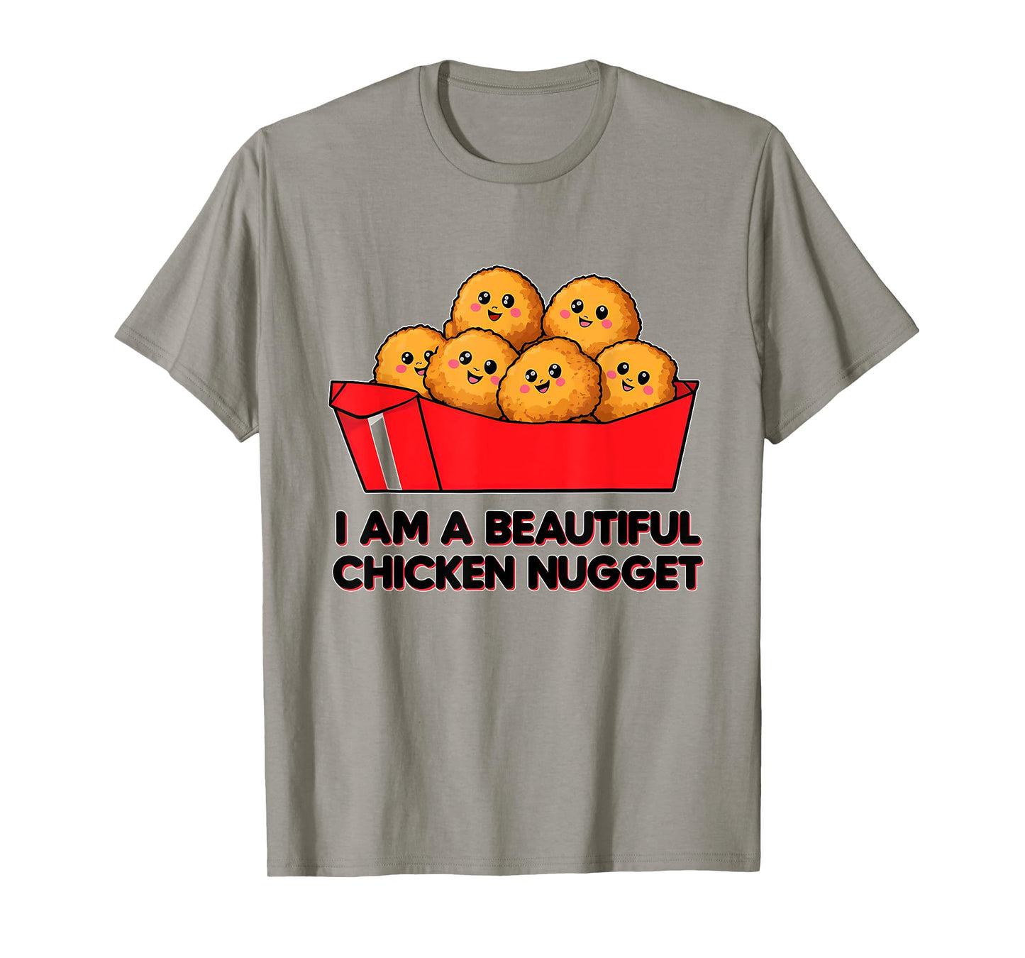 I'm A Beautiful Chicken Nugget Halloween Costume T-Shirt