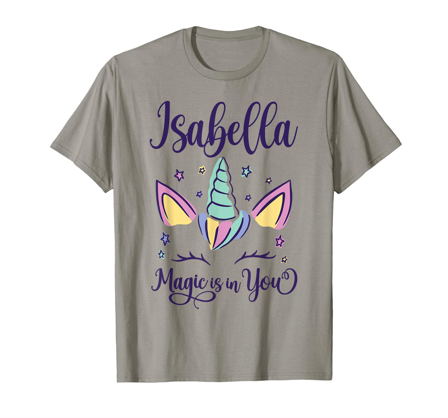 First Name Isabella Personalized I Love Isabella T-Shirt