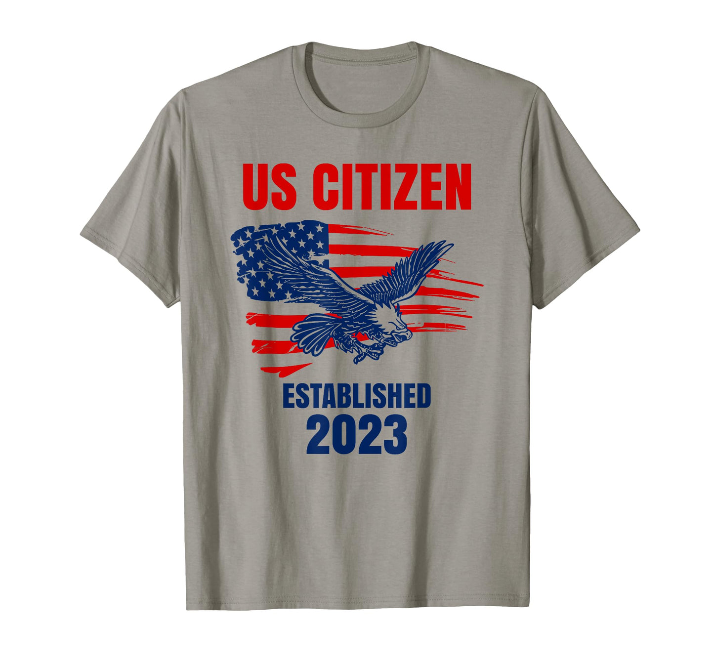 US Citizen - Established 2023 - Proud new American citizen T-Shirt