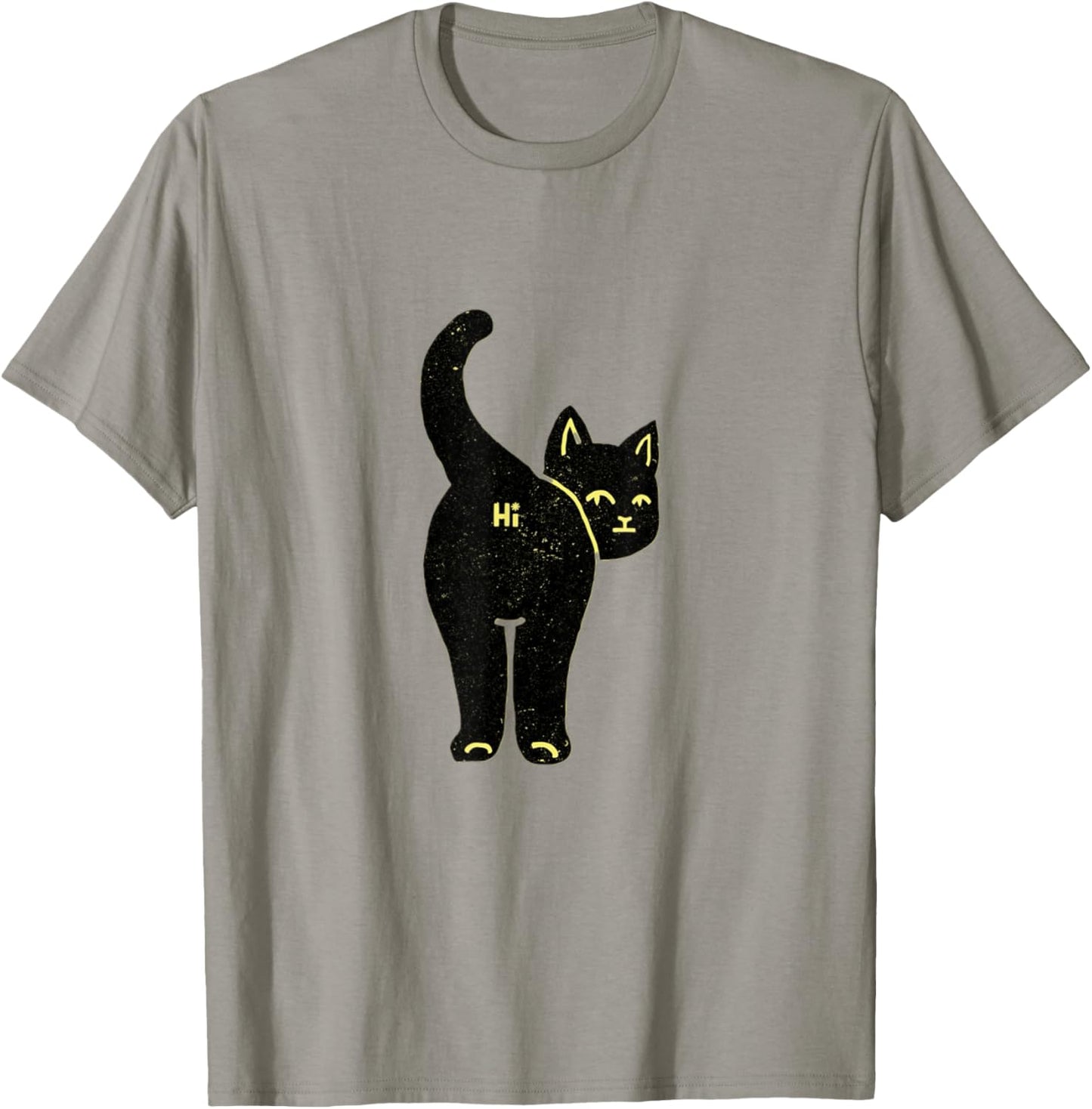 Hello Cat Butt Hi T-Shirt
