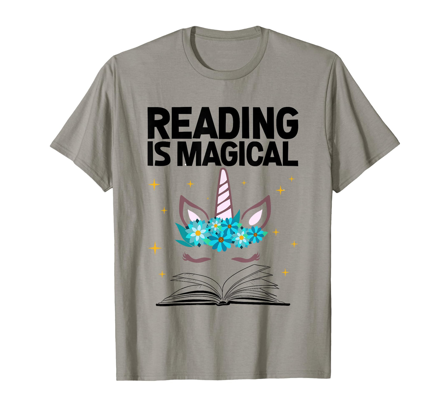 Reading Is Magical T-Shirt Unicorn Book Lover Shirts Gift T-Shirt