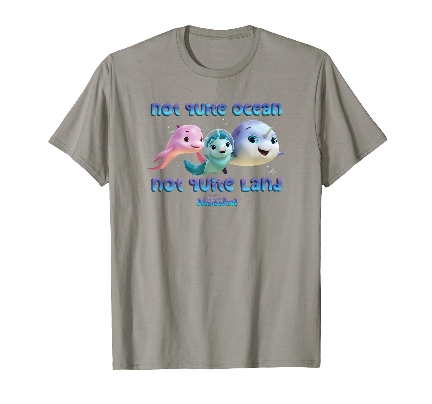DreamWorks Not Quite Narwhal Ocean Land T-Shirt
