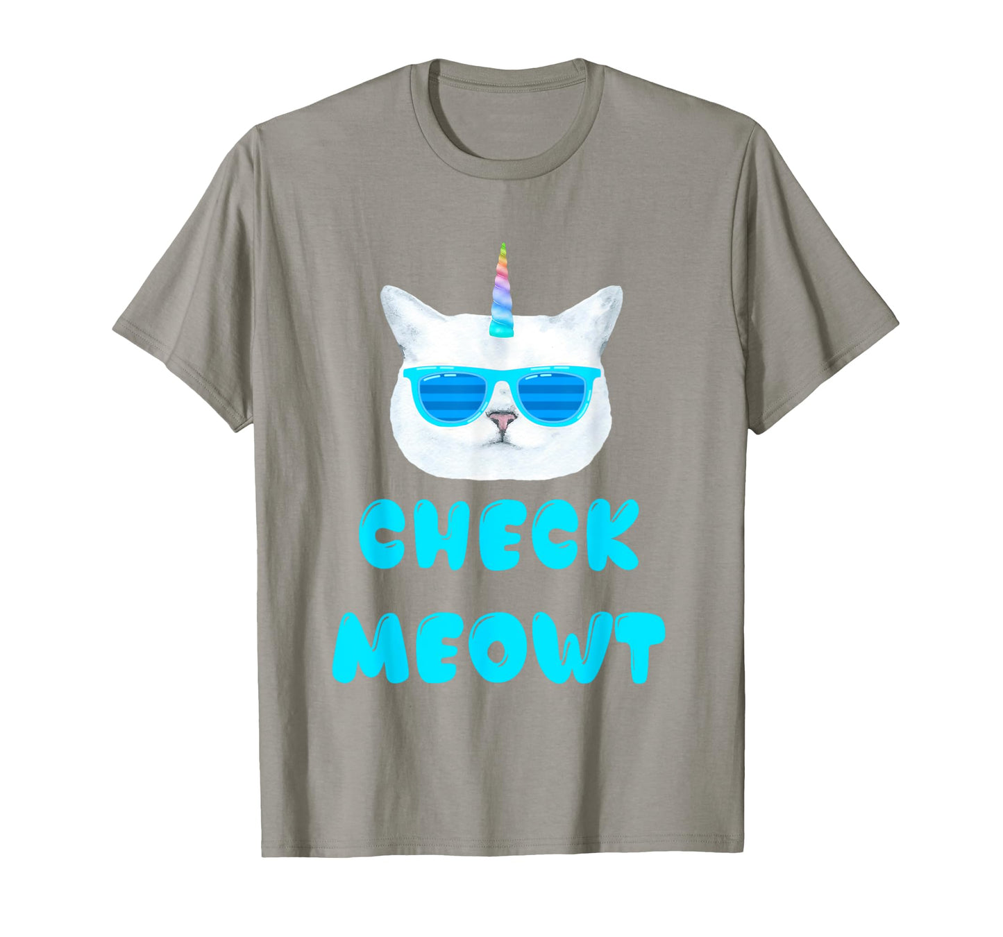 Check Meowt Caticorn T shirt T-Shirt