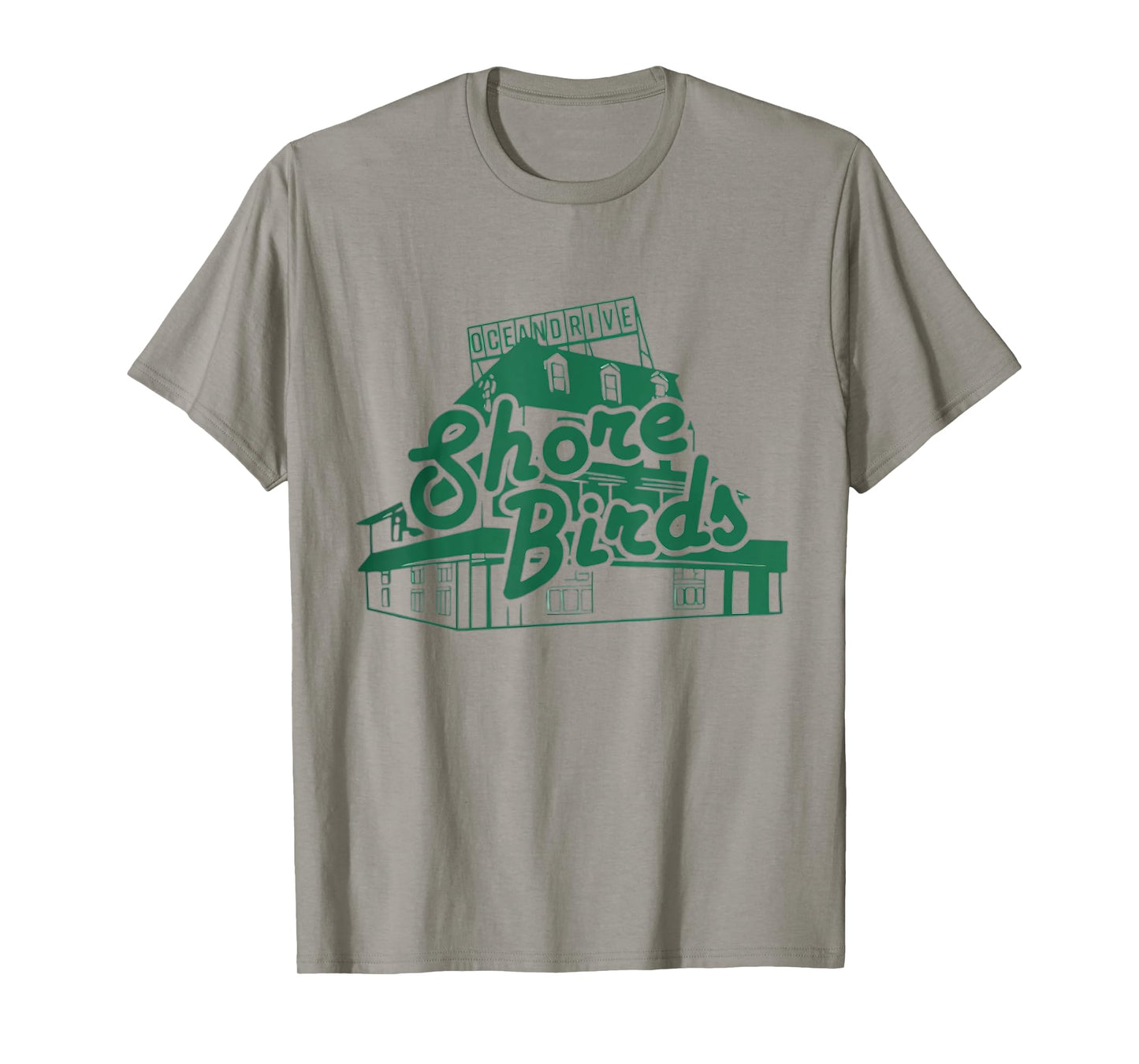 Coastal Shore Birds Graphic Tee T-Shirt