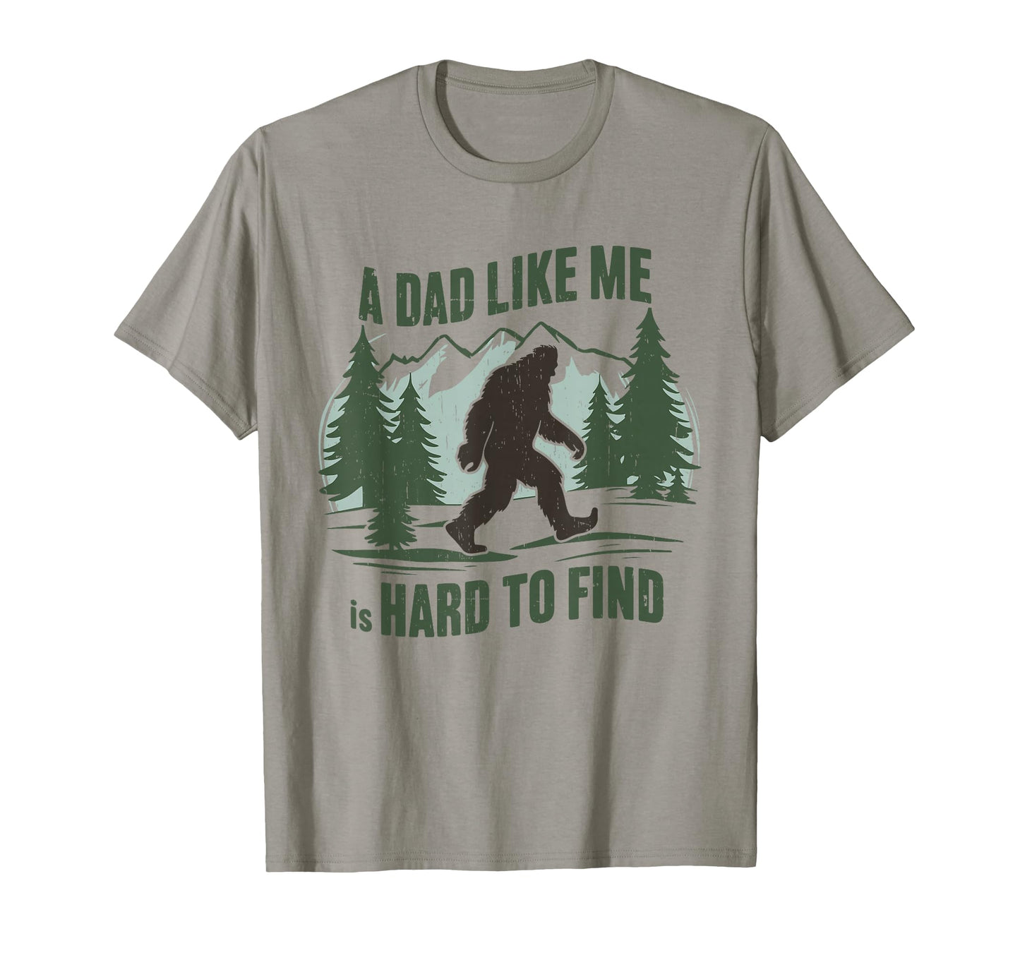 Cool Sasquatch Men for Fathers Day Funny Bigfoot T-Shirt