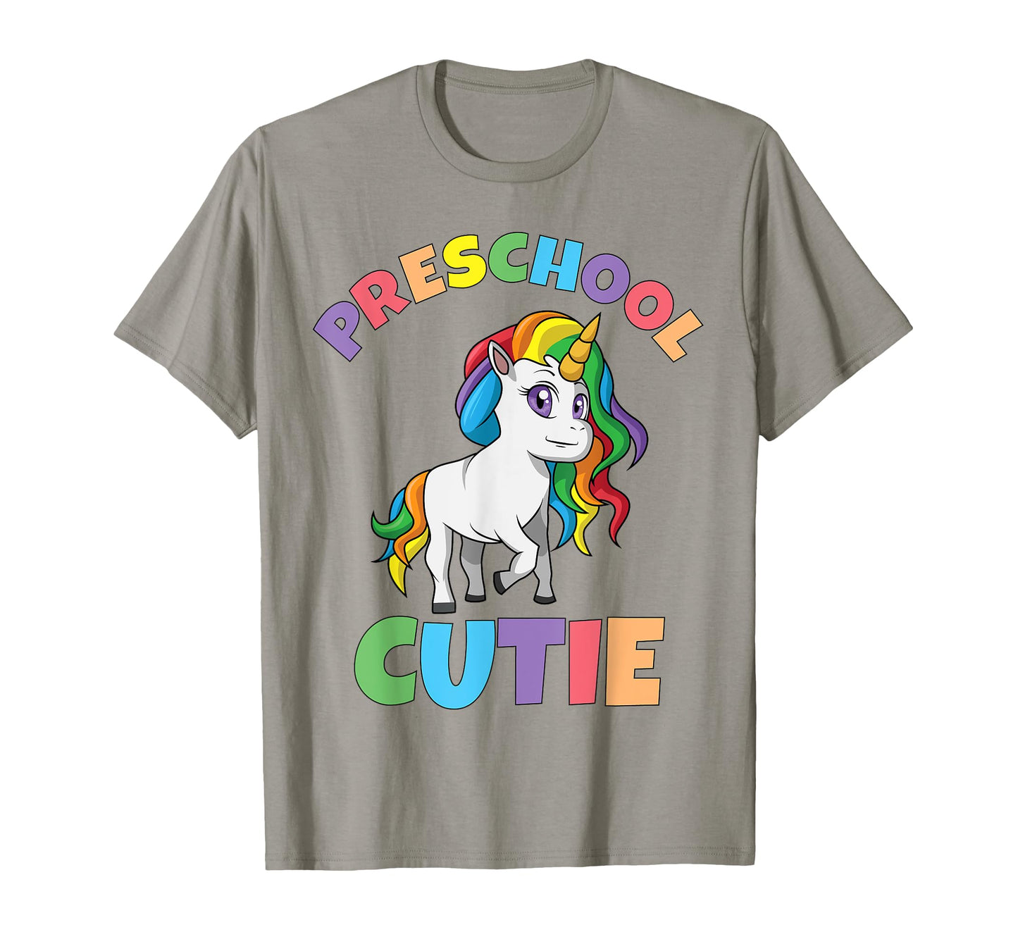 First Day of Preschool Girls Toddler Unicorn Preschool Cutie T-Shirt