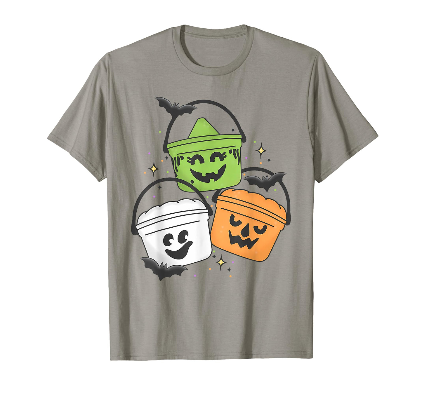 Funny Retro Vintage Spooky Chicken Nuggets Pumpkin Halloween T-Shirt