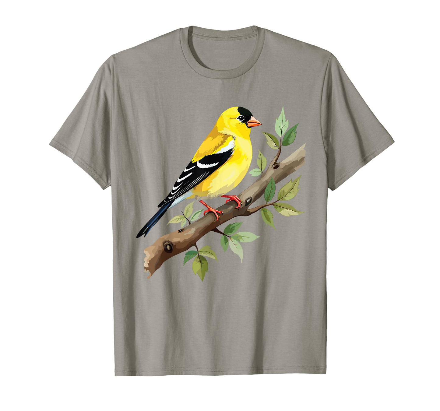 Goldfinch Perched, American Goldfinch T-Shirt