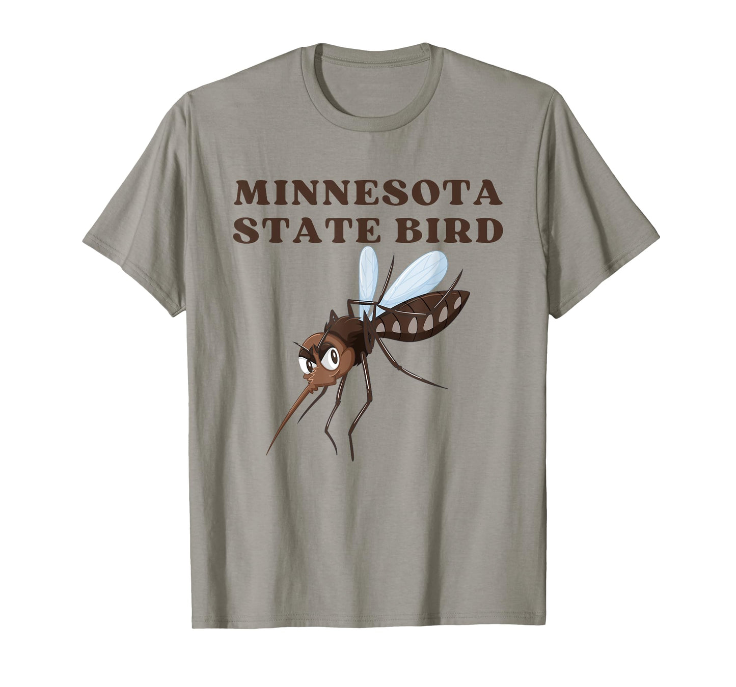 Funny Mosquito Minnesota State Bird T-Shirt
