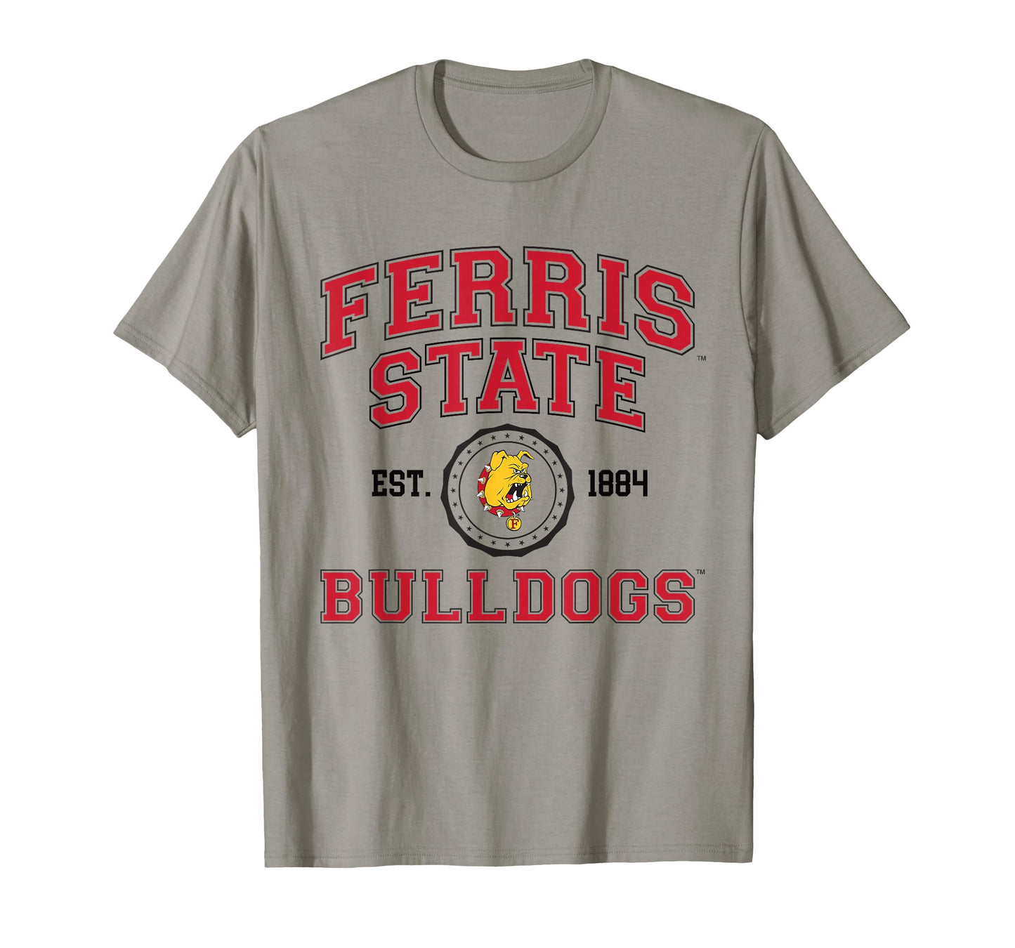 Ferris State Bulldogs | Official NCAA University | NAFPFER02 T-Shirt