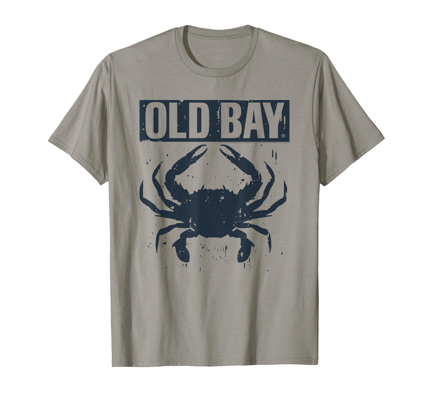 Old Bay Modern Crab and Logo Seafood Seasoning Foodie T-Shirt