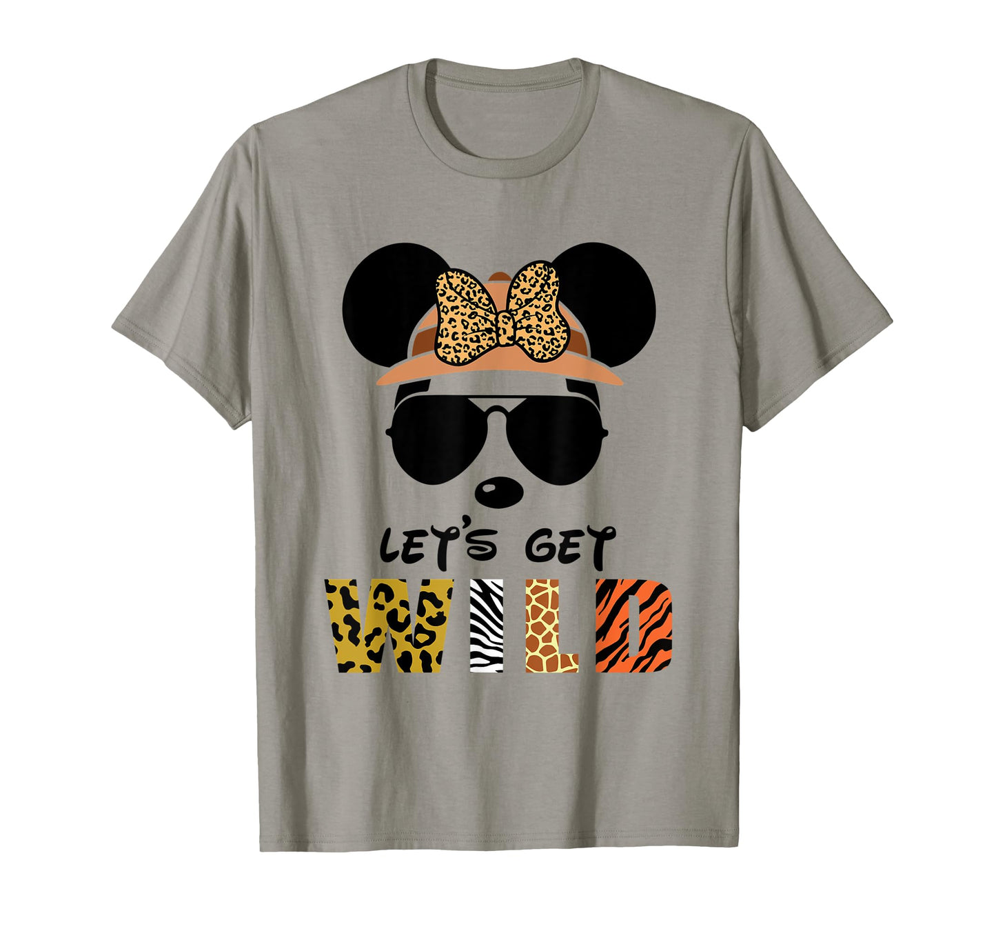 Let's Get Wild Zoo Animals Safari Party A Day At The Zoo T-Shirt