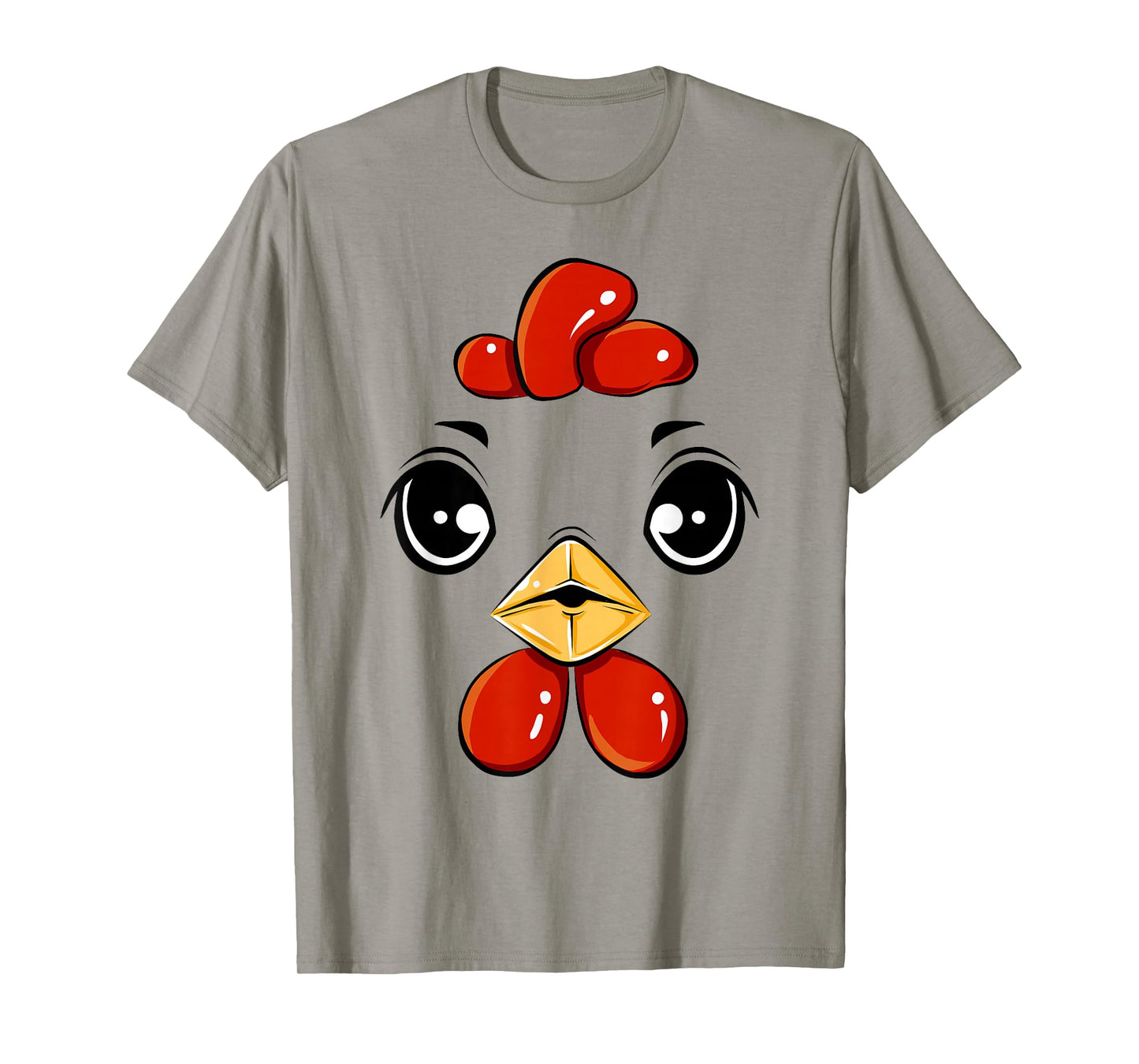 Face Chicken Costume Halloween Cute Chicken Costume Kids T-Shirt