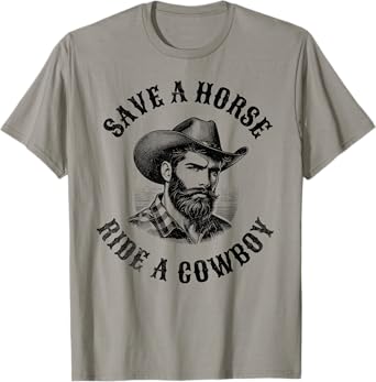Funny Gay Cowboy LGBTQ Rodeo Western T-Shirt