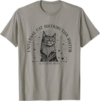 Cat Distribution System T-Shirt for Men Women