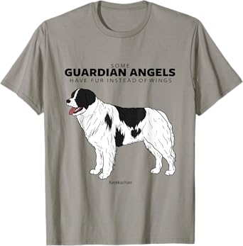 Karakachan Livestock Guardian Dog Guardian Angel With Fur T-Shirt for Men Women