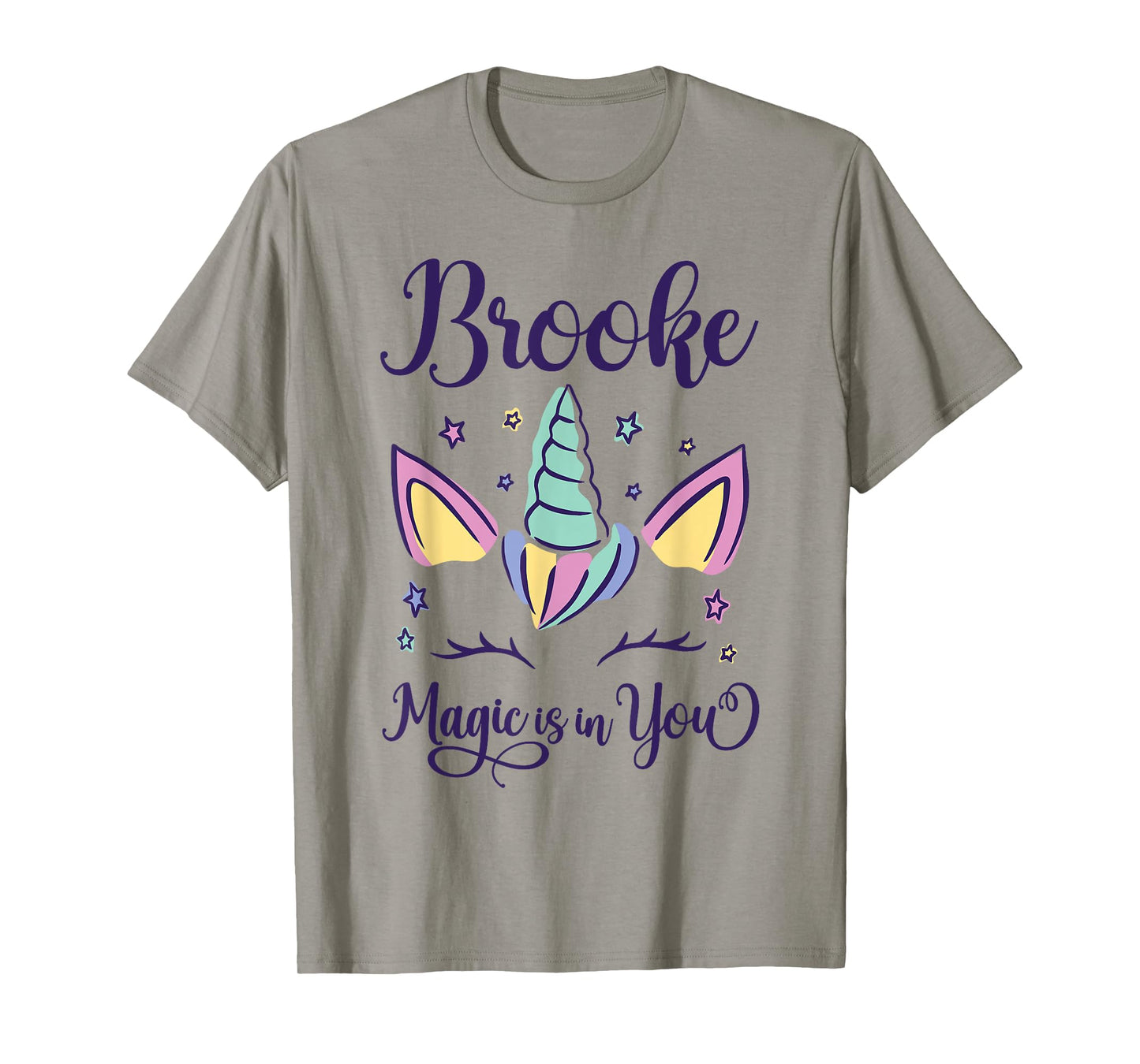 First Name Brooke Personalized I Love Brooke T-Shirt